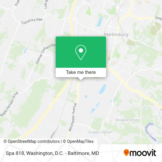Spa 818 map