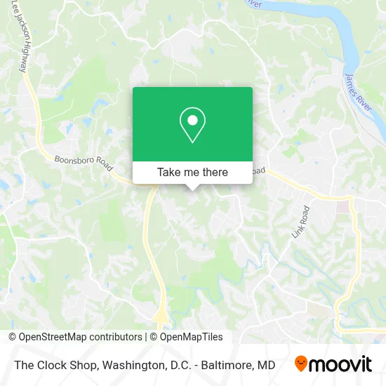 The Clock Shop map