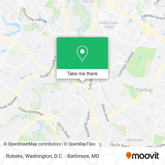 Robeks map
