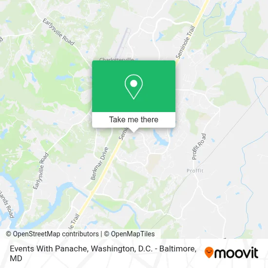 Events With Panache map