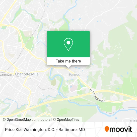 Price Kia map