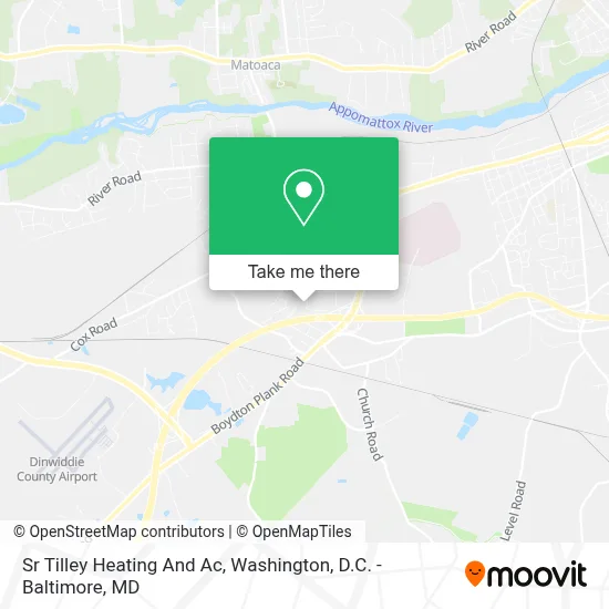 Sr Tilley Heating And Ac map