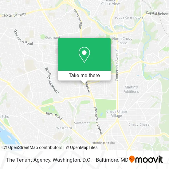 The Tenant Agency map