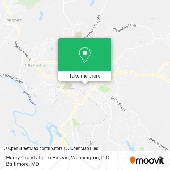 Henry County Farm Bureau map