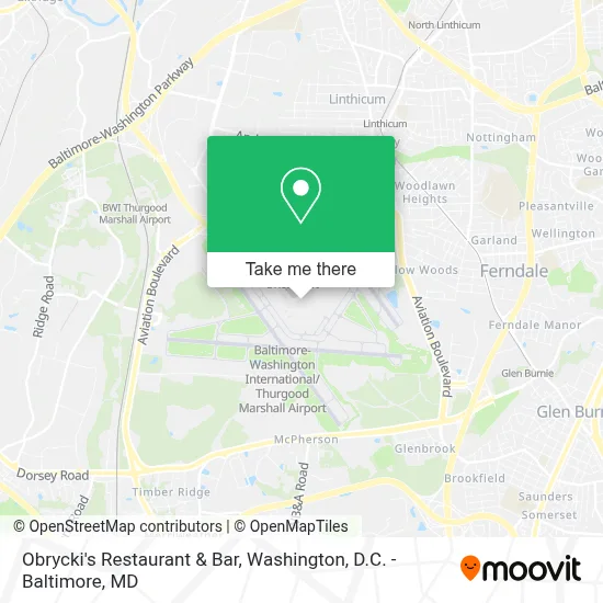 Obrycki's Restaurant & Bar map