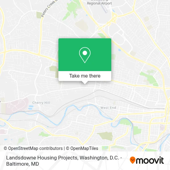 Landsdowne Housing Projects map