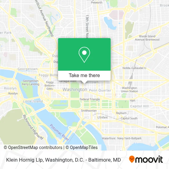 Klein Hornig Llp map