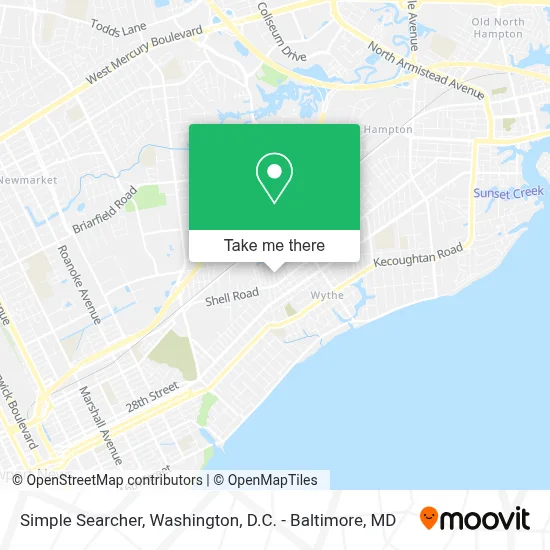 Simple Searcher map