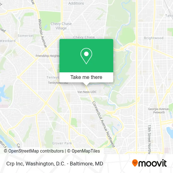 Crp Inc map