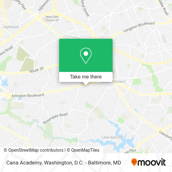 Cana Academy map