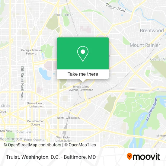 Truist map