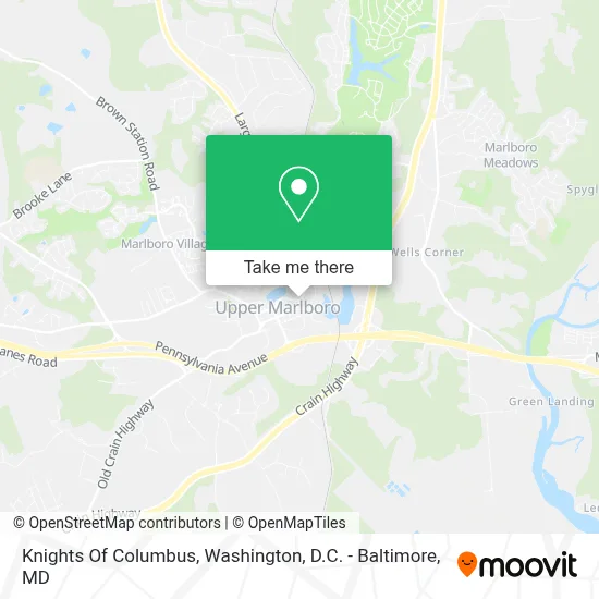 Knights Of Columbus map