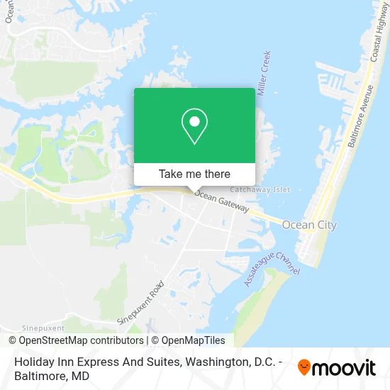 Holiday Inn Express And Suites map