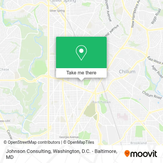 Johnson Consulting map