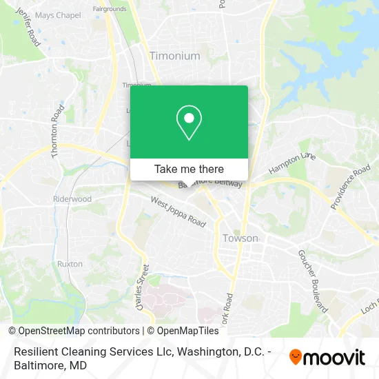 Resilient Cleaning Services Llc map