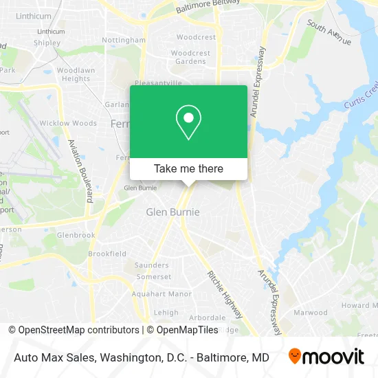 Auto Max Sales map