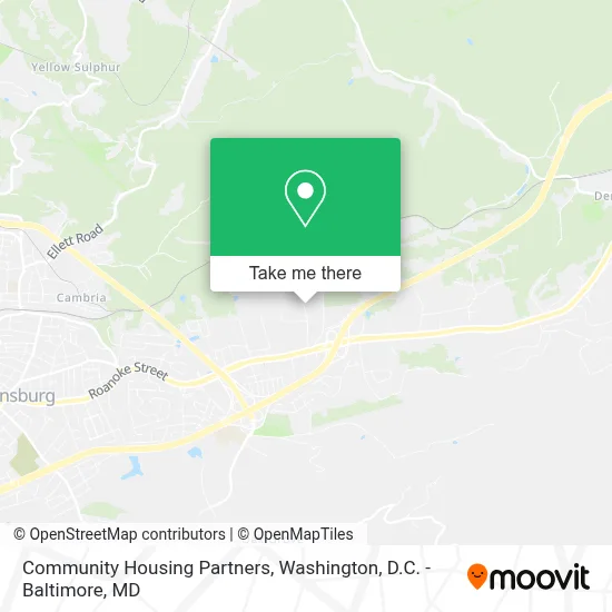 Community Housing Partners map