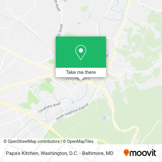 Papa's Kitchen map