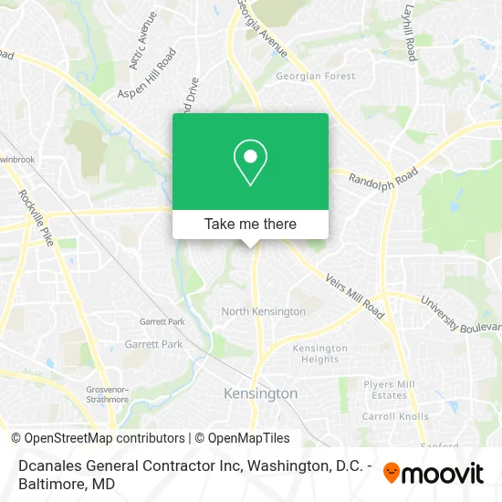 Dcanales General Contractor Inc map