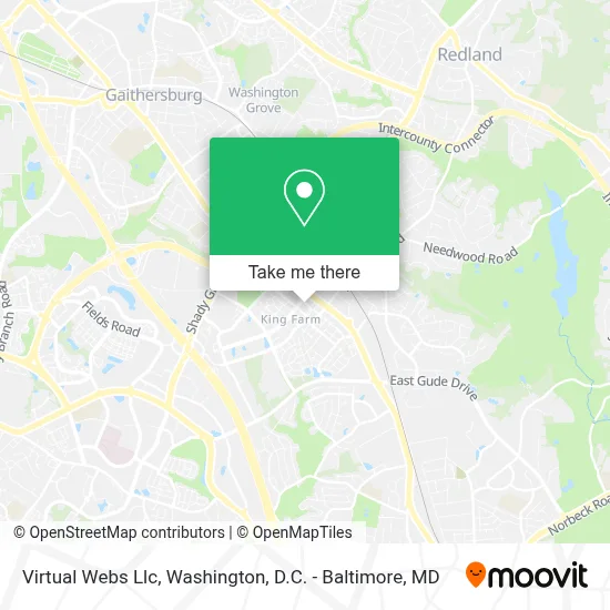 Virtual Webs Llc map