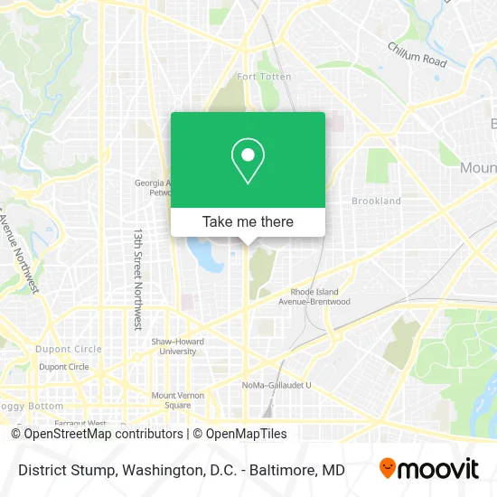 District Stump map