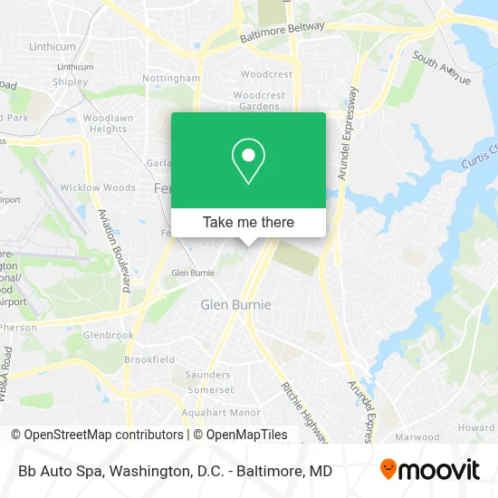 Bb Auto Spa map