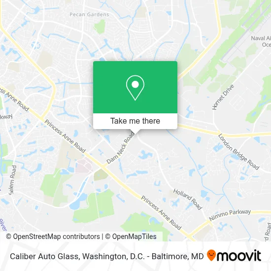 Caliber Auto Glass map