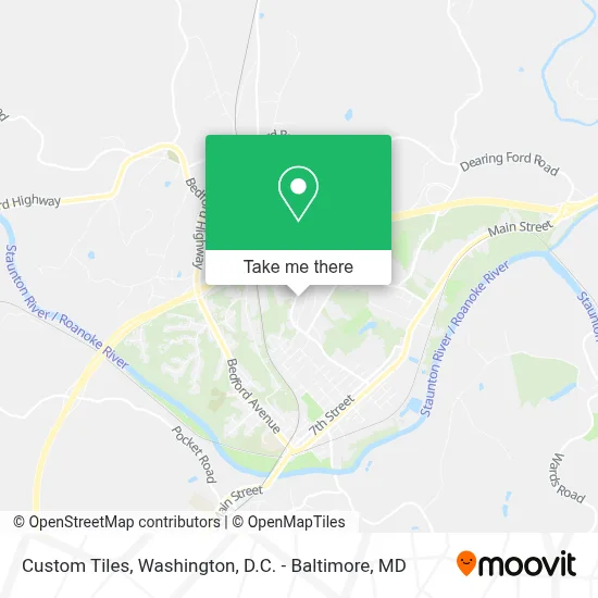 Custom Tiles map
