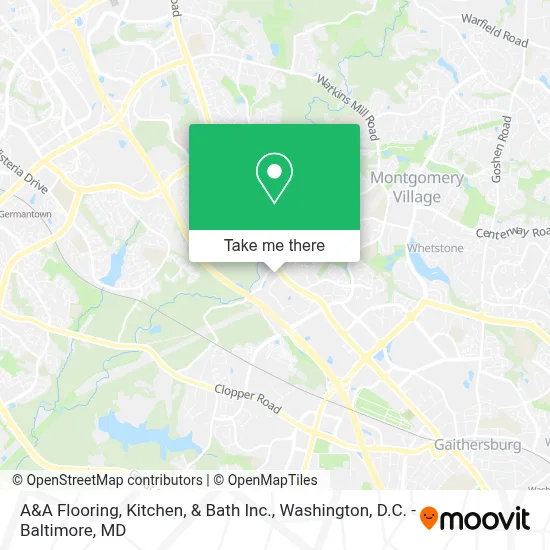 A&A Flooring, Kitchen, & Bath Inc. map