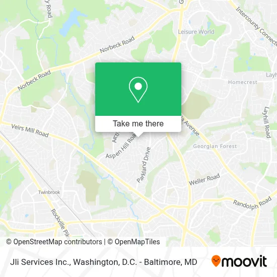 Jli Services Inc. map