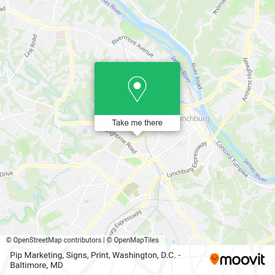 Pip Marketing, Signs, Print map