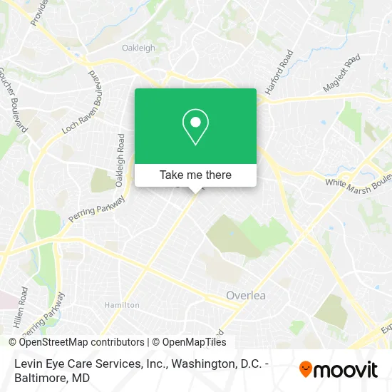 Levin Eye Care Services, Inc. map