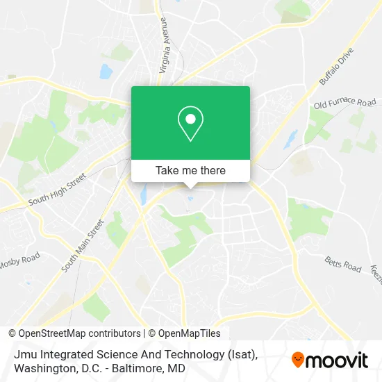Jmu Integrated Science And Technology (Isat) map