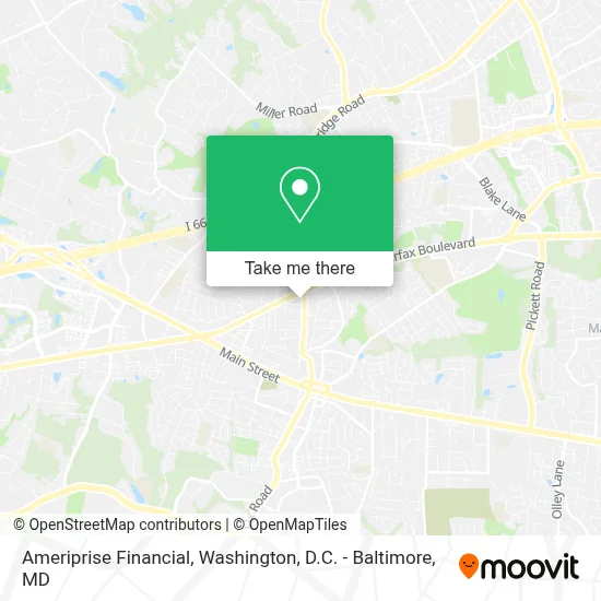 Ameriprise Financial map