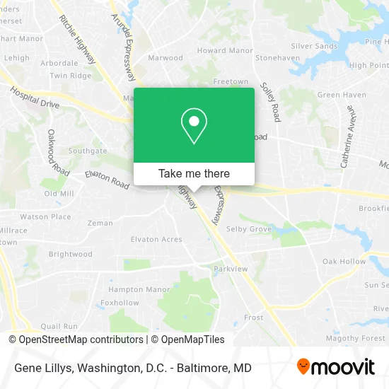 Gene Lillys map