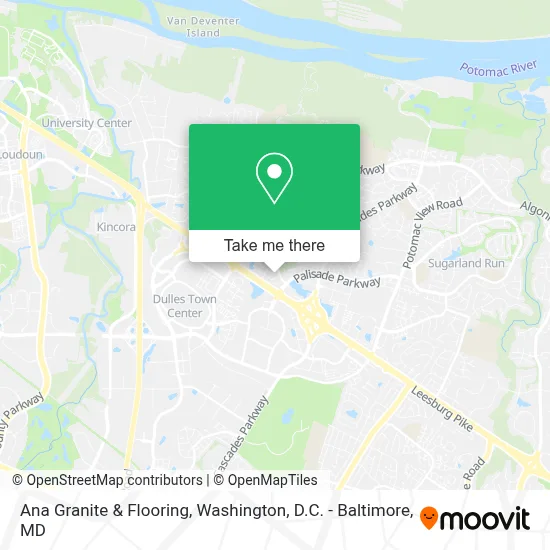 Ana Granite & Flooring map