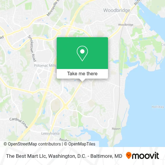 The Best Mart Llc map