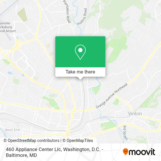 460 Appliance Center Llc map