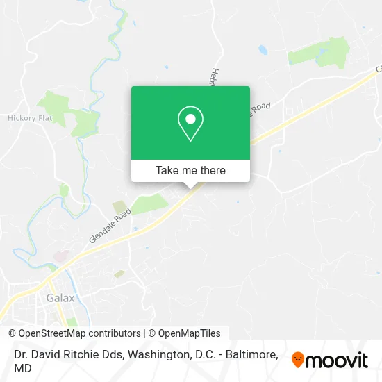 Dr. David Ritchie Dds map