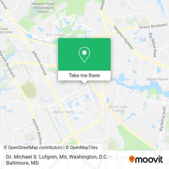 Dr. Michael S. Lofgren, Md map