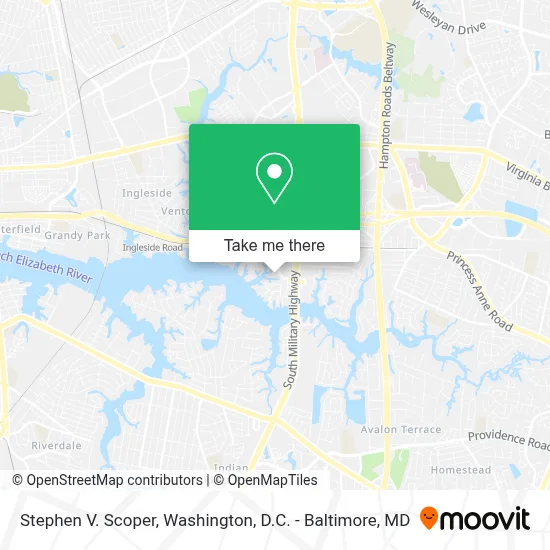 Stephen V. Scoper map