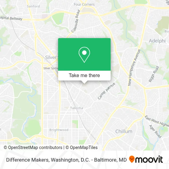 Difference Makers map
