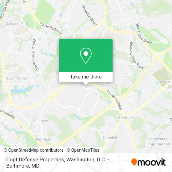 Copt Defense Properties map