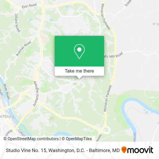 Studio Vine No. 15 map