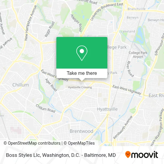Boss Styles Llc map