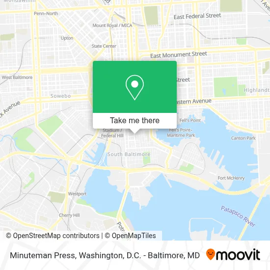 Minuteman Press map