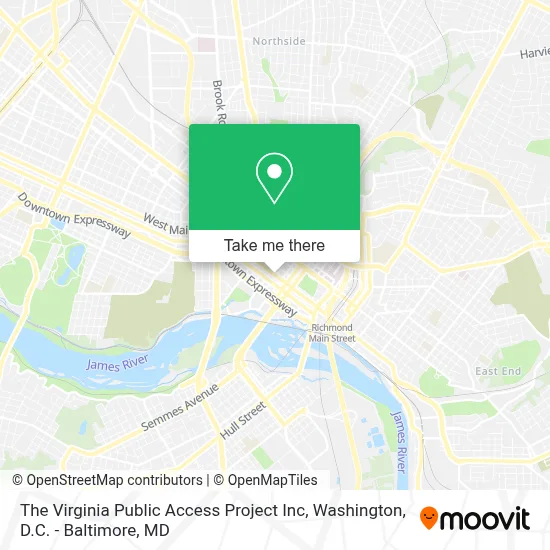 The Virginia Public Access Project Inc map