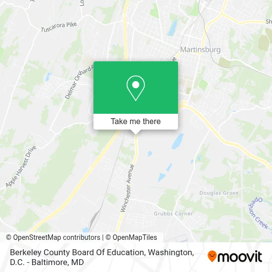 Berkeley County Board Of Education map