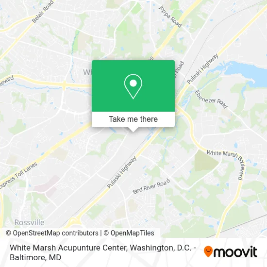 White Marsh Acupunture Center map