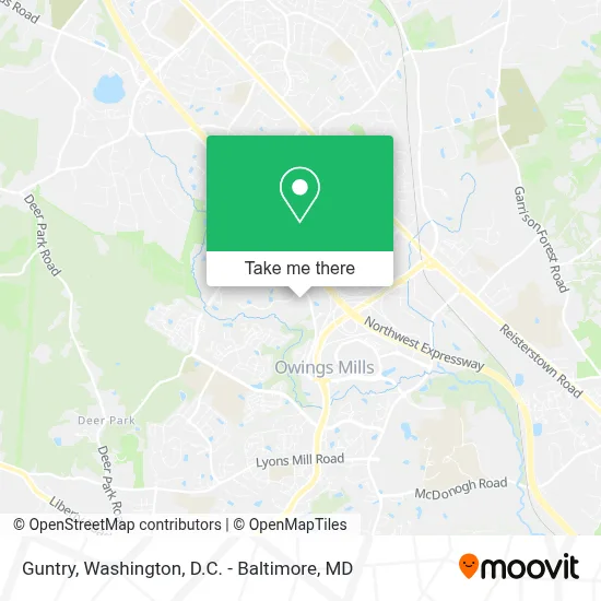 Guntry map